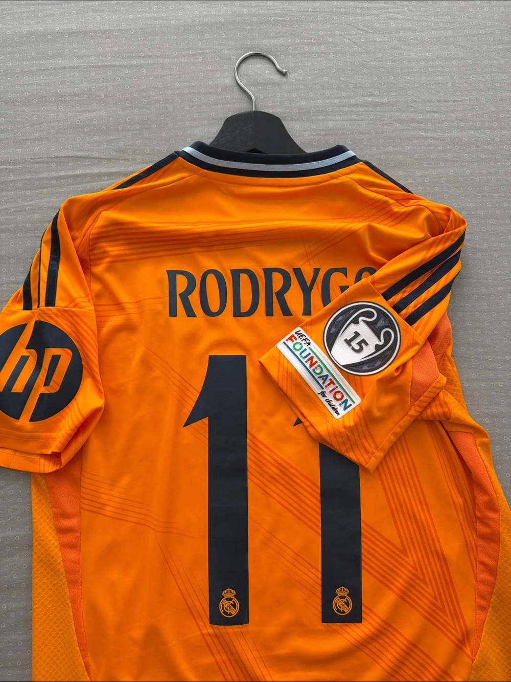 Real Madrid Orange Jersey